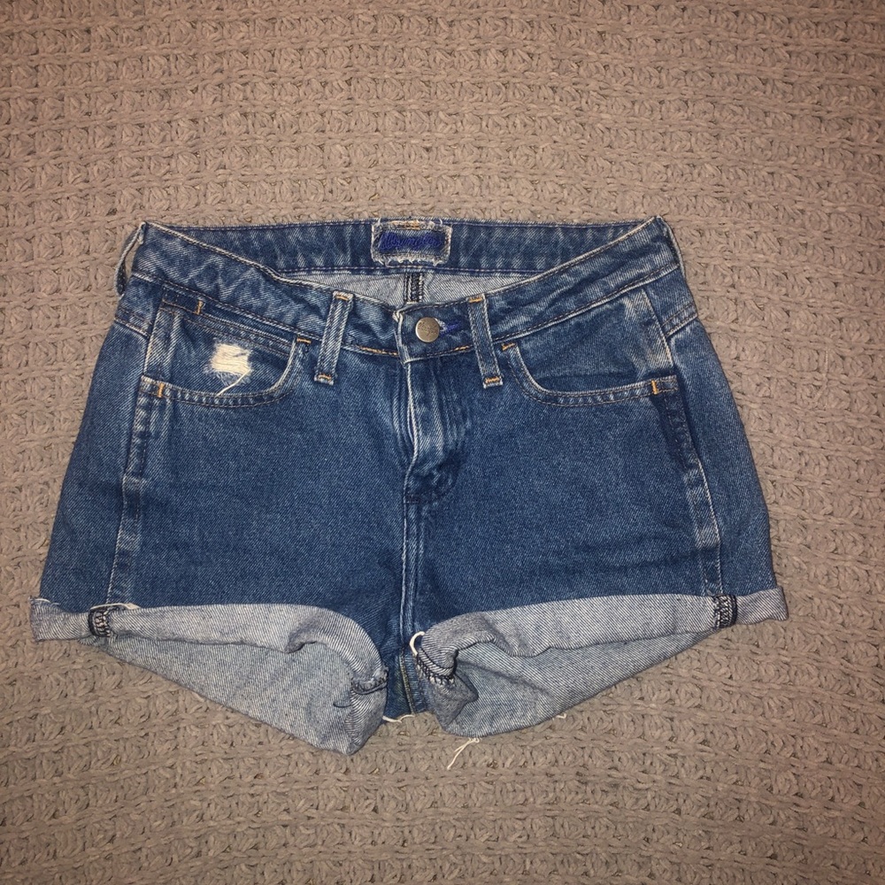 Vintage wrangler denim shorts